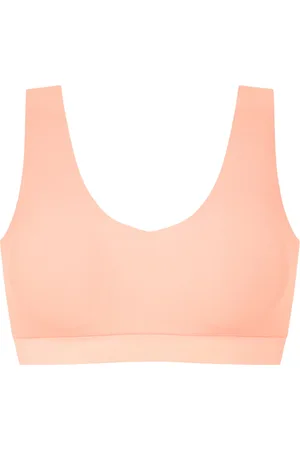 Chantelle Womens SoftStretch V-Neck Jersey Crop Top - Polyamide - Size XL/2XL