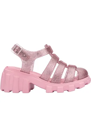 Melissa Girls Megan / Glitter Sandal - Size UK 3