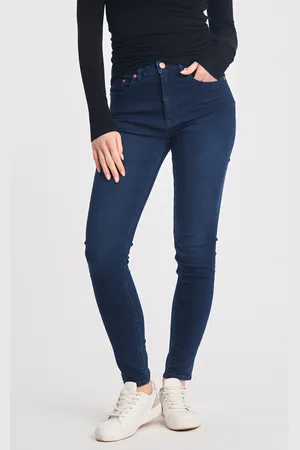 French Connection Womens Cotton Blend Stretch X Rise Skinny Denim Jeans - Size 8 UK