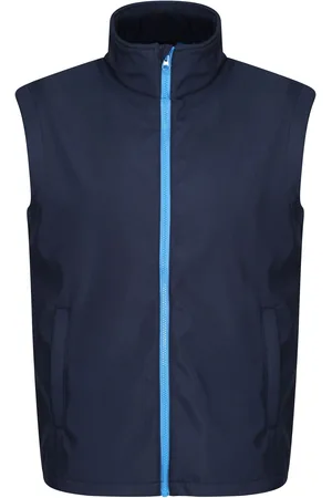 Regatta Professional Mens Ablaze Soft Shell Bodywarmer ( /French Blue) - Size Large