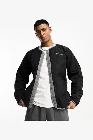 Columbia Mens Doverwood crinkle fabric quilted liner jacket in Exclusive at ASOS - Size Small