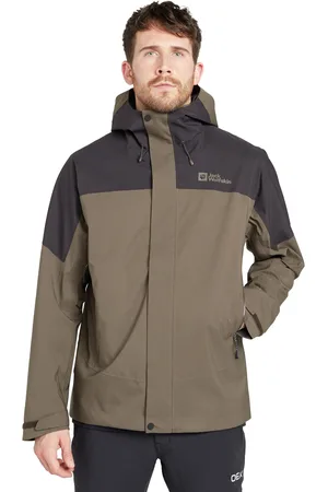 Jack Wolfskin Mens Kammweg 2L Waterproof Jacket, - Size X-Large