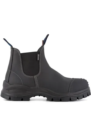 Blundstone Unisex #910 Steel Toe Chelsea Boot - Size UK 7