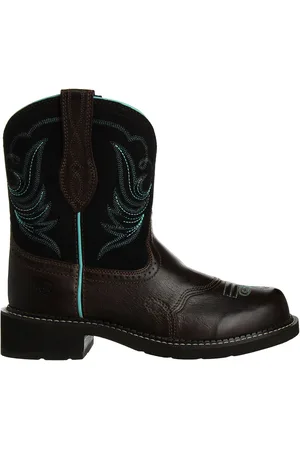 Ariat Fatbaby Heritage Dapper Womens Boots Leather - Size UK 4