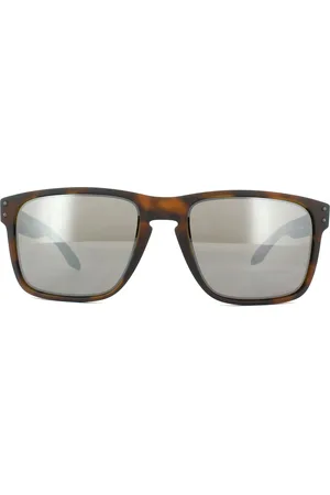 Oakley Square Mens Matt Tortoise Prizm Black Sunglasses - One Size
