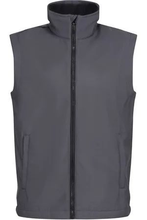 Regatta Professional Mens Ablaze Soft Shell Bodywarmer (Seal /Black) - Size Medium