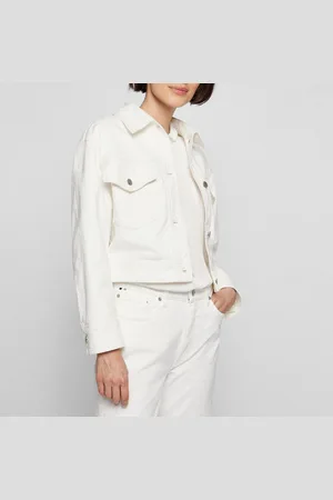 HUGO BOSS Womens Denim Jacket in Cotton - Size 12 UK