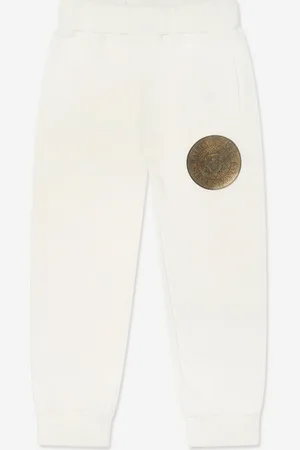 Balmain Kids Unisex Logo Joggers in - Size 13Y