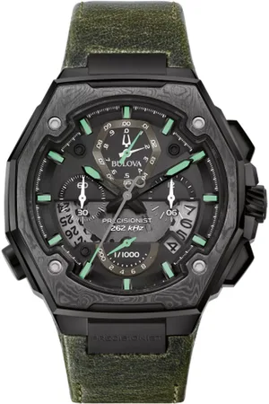 BULOVA Precisionist X Special Edition Mens Watch 98B355 Leather - One Size