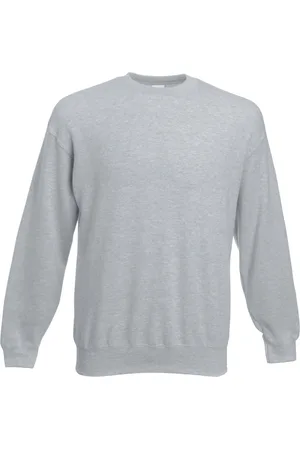 Fruit Of The Loom Mens Set-In Belcoro Yarn Sweatshirt (Heather ) - Size 5XL
