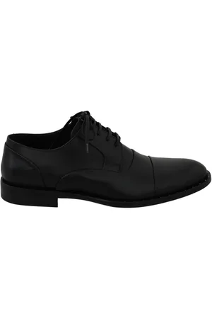 Dolce & Gabbana Mens Leather Derby Formal Shoes - Size EU 39