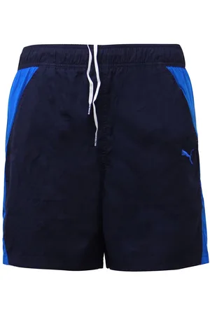 PUMA Stretch Waist Bottoms Navy Mens Beach Swimming Shorts 808896 01 - Size Small