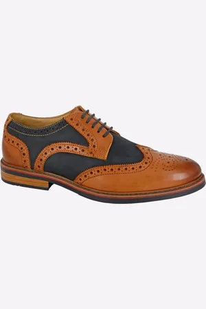 ROAMERS Oakland Brogues Mens - - Size UK 6