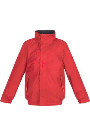 Regatta Childrens Unisex Kids Thermoguard Fleece Lined Dover Jacket (Windproof & Waterproof) (Classic /Navy) - Size 13-14Y