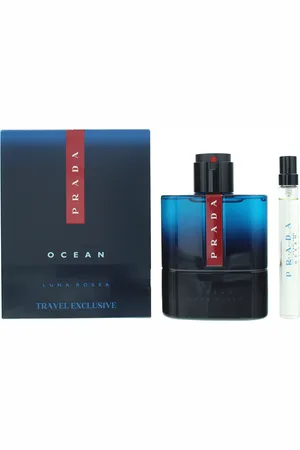 Prada Mens Luna Rossa Ocean Eau de Toilette 100ml Gift Set - One Size
