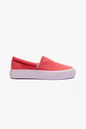TOMS Womens FENIX PLATFORM Ladies Slip-On Trainers - Size UK 8