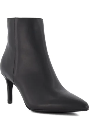 Dune Womens Ladies Obsessive 2 - Kitten Heel Pointed Toe Ankle Boots - Suede - Size UK 8