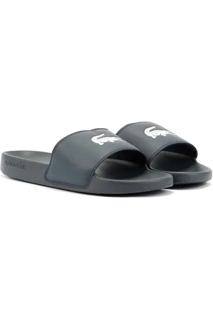 Lacoste Serve Slide 0.0 Mens Navy Slides - - Size UK 9