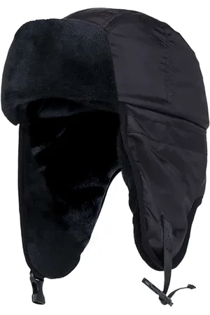 Heat Holders Mens Waterproof Fleece Lined Winter Thermal Trooper Trapper Hat - Nylon - Size X-Small/Small