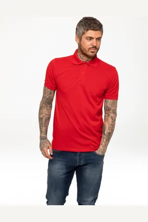 Enzo Mens Short Sleeve Polo Shirts - Cotton - Size 2XL