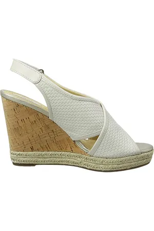 Geox Donna Janira C Womens Wedges Leather - Size UK 2.5