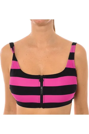 Michael Kors Womens bralette style bikini top MM4M920 - - Size Medium