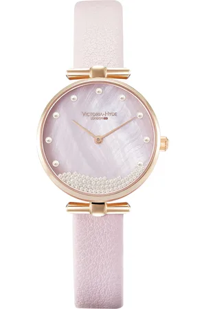 VICTORIA HYDE Womens Watch Pearl Dial Leather - One Size