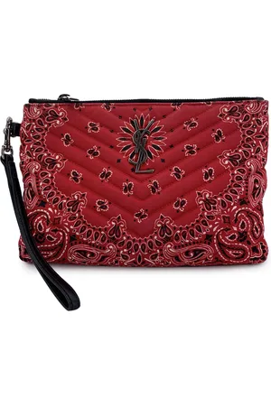 Saint Laurent Pre-owned Womens Cloth Clutch Bag Lou Lou - Cotton - One Size