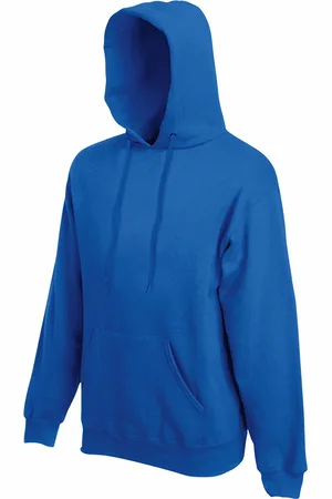 Fruit Of The Loom Mens Hooded Sweatshirt / Hoodie (Royal) - - Size 3XL
