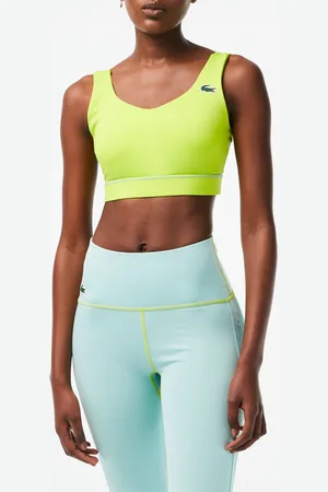 Lacoste Womens Sport Ultra Dry Bra in - Size 8 UK
