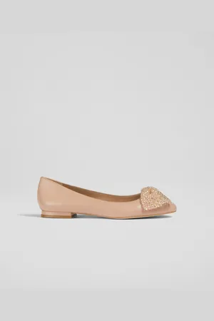 LK Bennett Womens Christa Flats, Trench - - Size UK 4