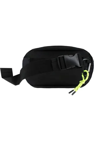 Ellesse Piollo Mens Black/Green Bum Bag - - One Size