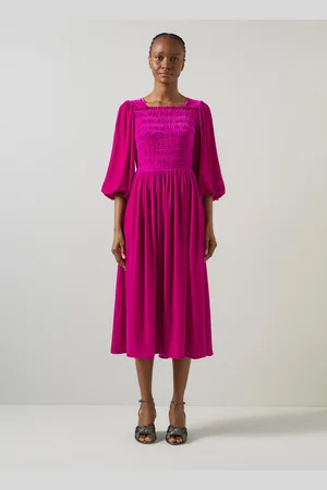 LK Bennett Womens Callista Dresses, Bright - Size 20 UK