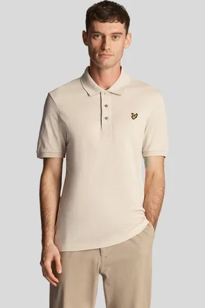 Lyle & Scott Mens Slub Polo Shirt in - Size Small