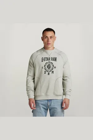 G-Star Mens G-Star RAW Collegic Raglan Loose Sweater - Cotton - Size X-Small