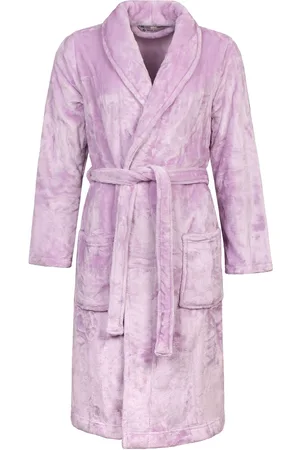 Heat Holders Womens Ladies Soft Fleece Warm Bathrobe Dressing Gown for Winter - - Size Medium