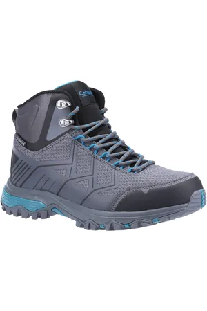Cotswold Outdoor Womens/Ladies Wychwood Hiking Boots (Grey/Blue) - - Size UK 5