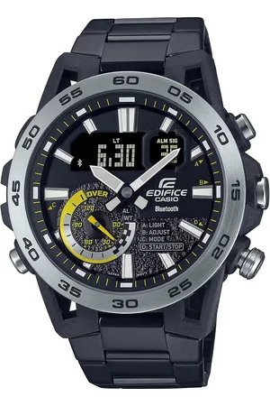 Casio Edifice Mens Watch ECB-40DC-1AEF Stainless Steel (archived) - One Size