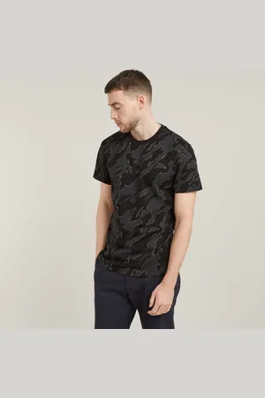 G-Star Mens G-Star RAW Island Camo T-Shirt - Cotton - Size Medium