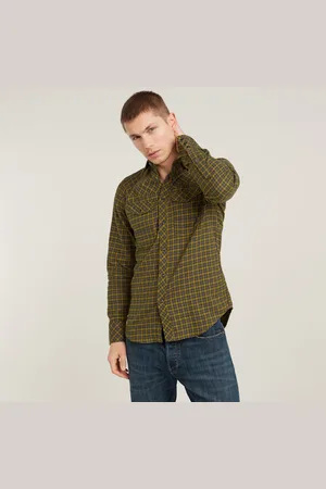 G-Star Mens G-Star RAW Dakota Slim Shirt - Cotton - Size 2XL