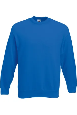 Fruit Of The Loom Mens Set-In Belcoro Yarn Sweatshirt (Royal) - - Size 3XL