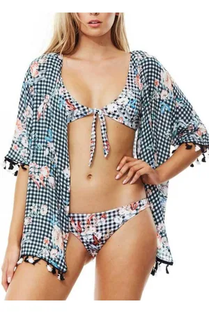 Piha Womens Palm Fever Kimono - Polyamide - Size X-Small/Small