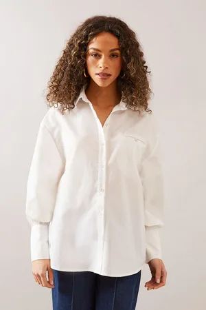 wallis Womens Cotton Pocket Detail Shirt - - Size 10 UK