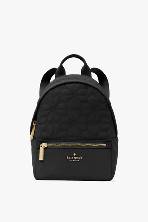 Kate Spade Womens Flower Quilted Poly Small Dome Backpack - - One Size