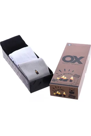 Ox Womens Pack of 6 low socks with fresh scents - - One Size