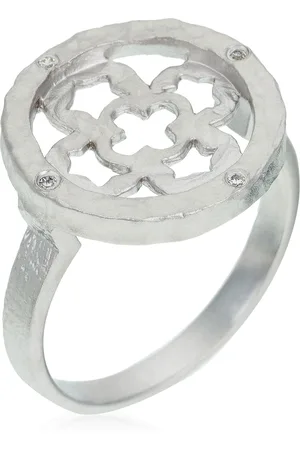 ORPHELIA WoMens 925 Sterling Ring - ZR-3940 - Size K