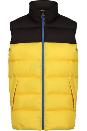 Regatta Mens Vintage Colour Block Gilet (Solar/Black) - - Size X-Large