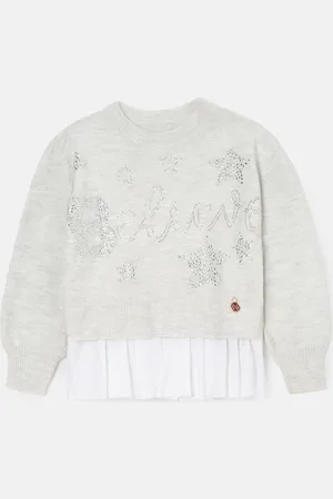 Angel & Rocket Girls Esther Believe Sparkle Jumper - Size 7-8Y