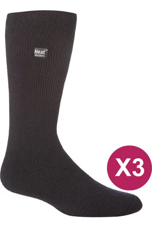 Heat Holders 3 Pack Multipack Mens Insulated Thermal Socks for Winter - - Size 6-11 (UK Shoe)