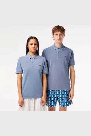 Lacoste Unisex Natural Dyed Polo Shirt in Cotton - Size 2XS